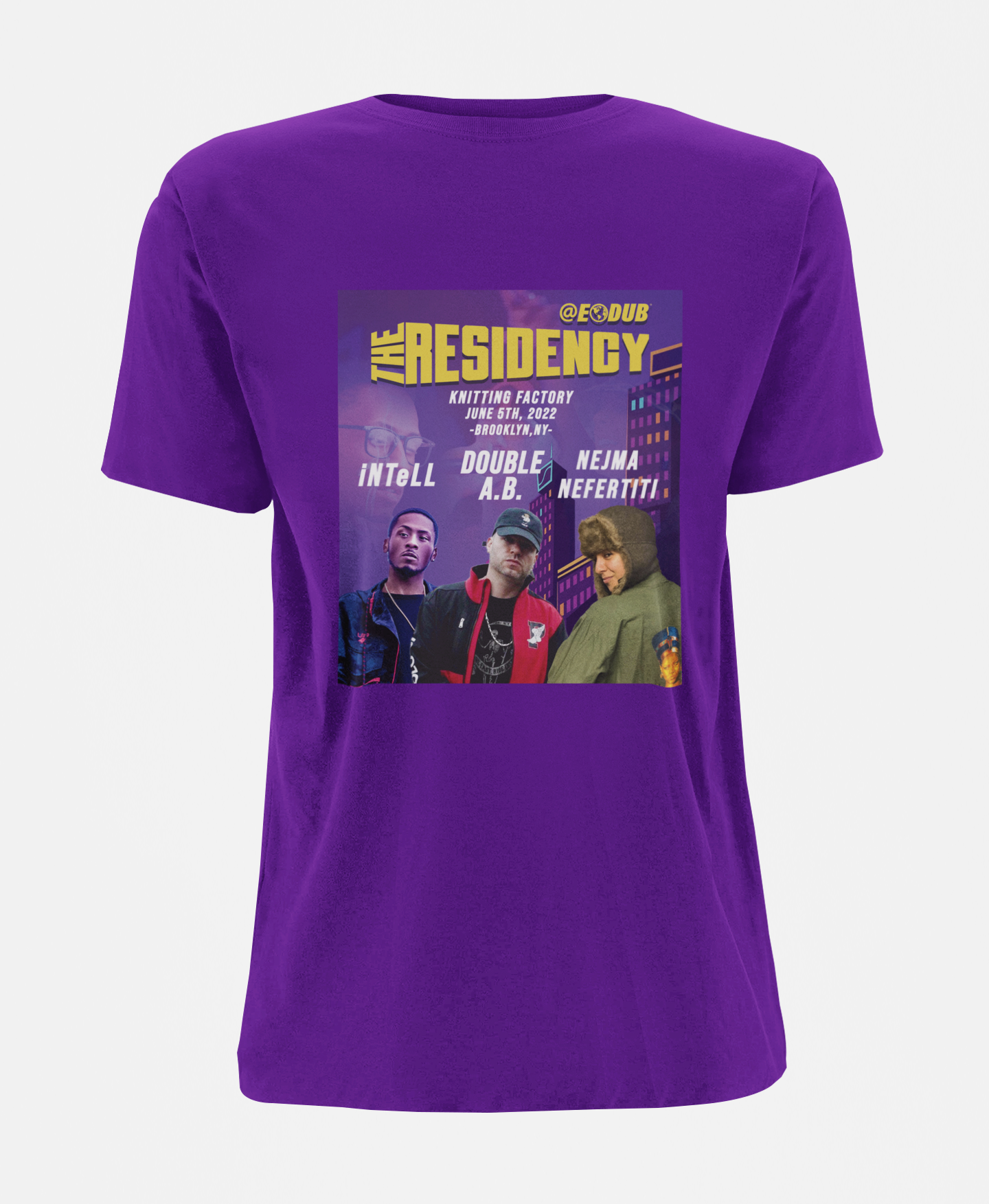 EODUB's The Residency Season 1 Purple Logo T Shirt