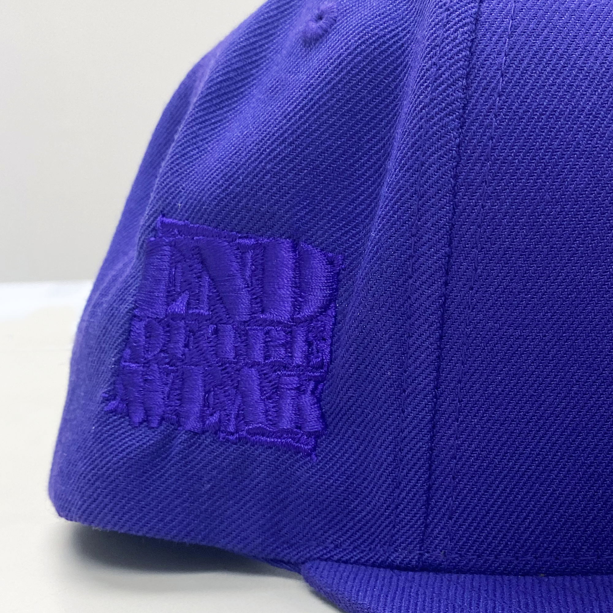 "Crown" VVS Embroidered Purple Snapback